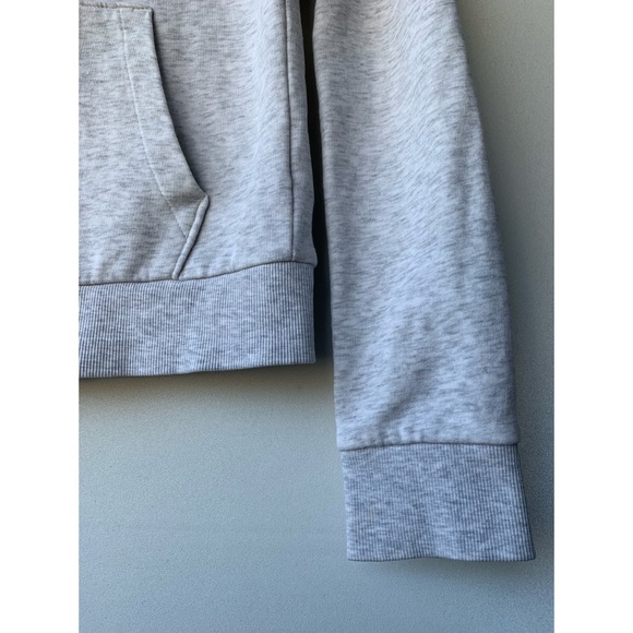 COPY - Small, H & M, light grey zip up hooded sweater - Picture 4 of 13